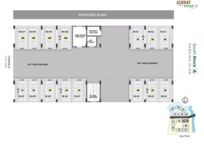Project Image of 1309.0 - 1696.0 Sq.ft 2 BHK Apartment for buy in Ashray Vihar Phase II