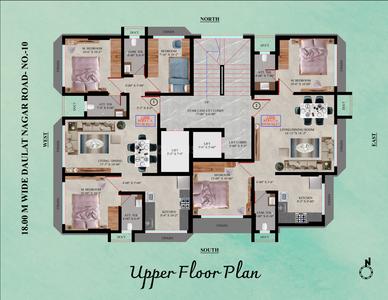 Project Image of 395.0 - 721.0 Sq.ft 1 BHK Apartment for buy in Diravya Apurva Vaishali Chsl