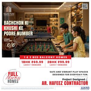 Project Image of 434.0 - 857.0 Sq.ft 1 BHK Apartment for buy in Southfield Datta Ashoka