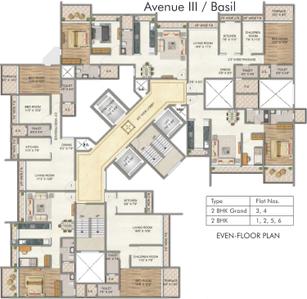 Project Image of 718.0 - 2400.0 Sq.ft 2 BHK Apartment for buy in Tycoons Central Park