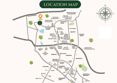 Project Image of 707.32 - 1225.0 Sq.ft 2 BHK Apartment for buy in Goldenkey Meraki