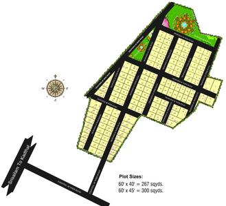 Fortune Serene Layout Plan 1