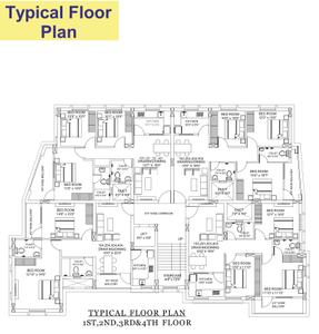 Project Image of 1142.0 - 1224.0 Sq.ft 2 BHK Apartment for buy in Sri Krishna Residency