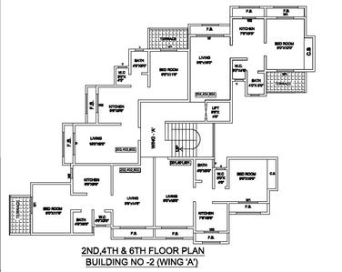 Project Image of 0.0 - 605.0 Sq.ft 1 BHK Apartment for buy in Virat Aangan