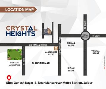 Project Image of 1184.35 - 1348.4 Sq.ft 4 BHK Apartment for buy in Vinayak Crystal Heights