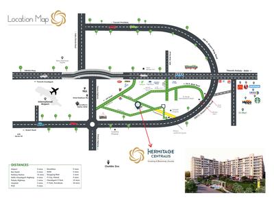 Project Image of 1450.0 - 3550.0 Sq.ft 3 BHK Apartment for buy in Hermitage Centralis