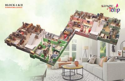 Project Image of 518.0 - 1114.0 Sq.ft 1 BHK Apartment for buy in MCK Tulip