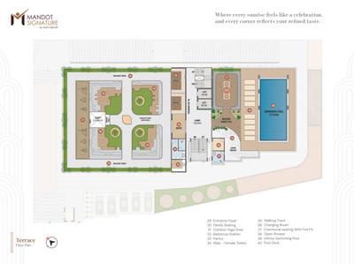 Project Image of 2128.67 - 2540.28 Sq.ft 4 BHK Apartment for buy in Mandot Signature