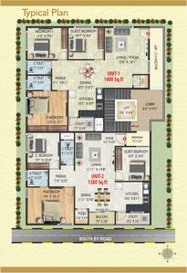 Project Image of 1380.0 - 1400.0 Sq.ft 3 BHK Apartment for buy in Laavanya Ai Siri Elegant