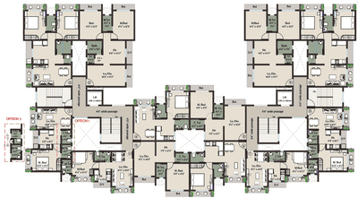 Project Image of 325.5 - 530.45 Sq.ft 1 BHK Apartment for buy in Prithvi Anand Kuber Complex Phase 1