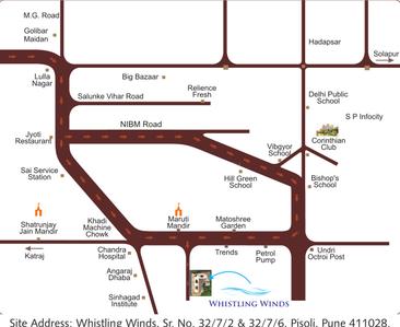 Project Image of 1054 Sq.ft 2 BHK Apartment / Flat for sale in Kondhwa Budruk for Rs. 4500000