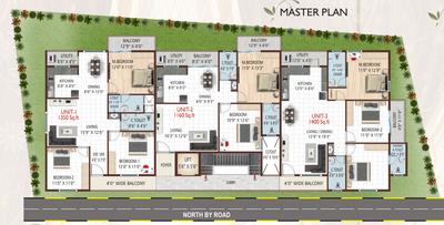 Project Image of 1160.0 - 1400.0 Sq.ft 2 BHK Apartment for buy in Urban Mangolia
