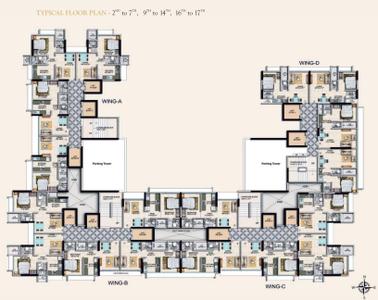 Project Image of 364.36 - 398.0 Sq.ft 1 BHK Apartment for buy in JV Ariana Residency