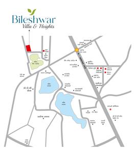 Kailas Bileshwar Villa And Heights Apartment Location Plan 1