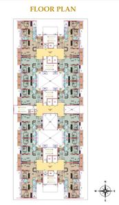 Project Image of 851.86 - 1082.53 Sq.ft 2 BHK Apartment for buy in Sarsan Nancy Hill View A3