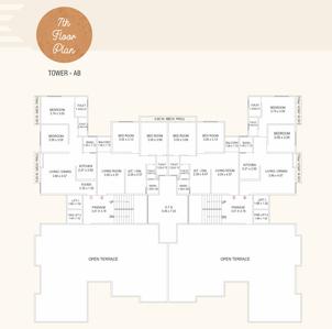 Project Image of 570.92 - 641.42 Sq.ft 2 BHK Apartment for buy in Maruti Kishan Sapphire