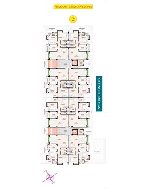 Project Image of 900.0 - 902.0 Sq.ft 2 BHK Apartment for buy in Prakash Paradise