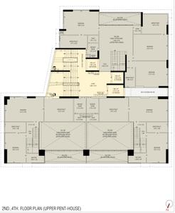 Project Image of 2538.56 - 5954.38 Sq.ft 4 BHK Penthouse for buy in Aaryan Aayam