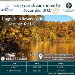 Project Image of 1351.0 - 2610.0 Sq.ft 2 BHK Apartment for buy in Keya The Urban Forest