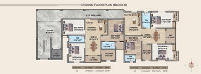 Project Image of 1108.0 - 1551.0 Sq.ft 2 BHK Apartment for buy in Aryan Enclave Block B And C