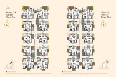 Project Image of 1295.0 - 2215.0 Sq.ft 2 BHK Apartment for buy in Ananda The Legacey