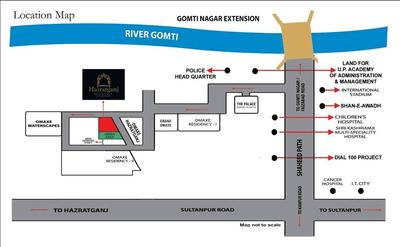 Omaxe Height II Phase 1 Location Plan 1