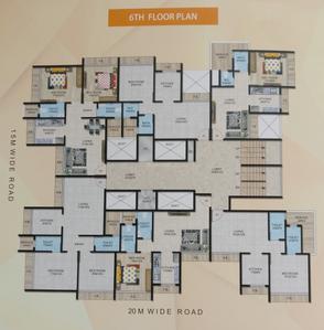 Project Image of 361.45 - 378.67 Sq.ft 2 BHK Apartment for buy in Silver Icon