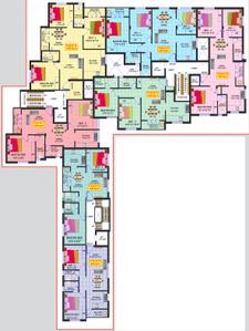 Project Image of 848.0 - 1410.0 Sq.ft 2 BHK Apartment for buy in Eeshani Lotus Park