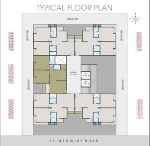 Project Image of 673.0 - 690.0 Sq.ft 2 BHK Apartment for buy in Maryam Al Hamid Heights