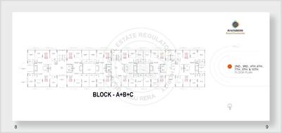 Project Image of 649.92 - 860.79 Sq.ft 2 BHK Apartment for buy in Raghuveer Rainbow South Wind