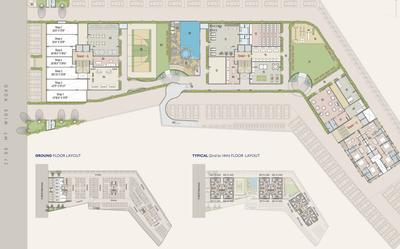 Project Image of 996.0 - 1134.0 Sq.ft 3 BHK Apartment for buy in Narayan Aashish
