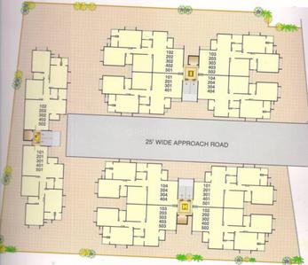 Maruti Neelkanth Status Cluster Plan 1