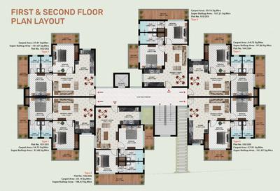 Project Image of 1200 Sq.ft 2 BHK Apartment / Flat for sale in Calangute for Rs. 14200000