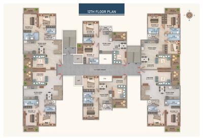 Project Image of 1198.0 - 2846.0 Sq.ft 2 BHK Apartment for buy in Labh Galaxy