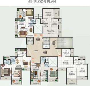 Project Image of 653.0 - 879.0 Sq.ft 1 BHK Apartment for buy in Devkrupa Dev Aashirwad