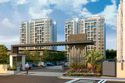 Project Image of 606.0 - 663.0 Sq.ft 2 BHK Apartment for buy in Bhandari 32 Pinewood Drive Phase 1