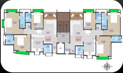 Project Image of 84.61 - 90.07 Sq.ft 3 BHK Apartment for buy in Birva Devas 2