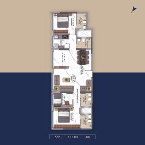 Project Image of 384.0 - 1242.0 Sq.ft 1 BHK Apartment for buy in Pranami Bliss