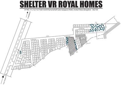 Project Image of 1200.0 - 1500.0 Sq.ft Residential Plot Plot for buy in Shelter VR Royal Homes