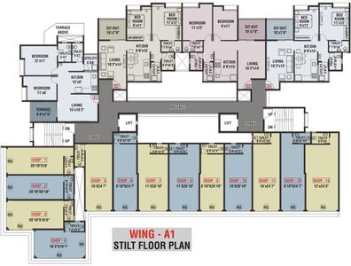 Project Image of 296.0 - 581.0 Sq.ft 1 BHK Apartment for buy in Shree Lake Life Phase 1
