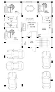 Project Image of 1229.0 - 1296.0 Sq.ft 3 BHK Builder Floor for buy in RR Springfield Apartments