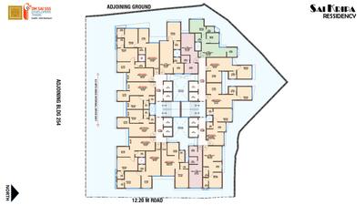 Project Image of 264.0 - 432.0 Sq.ft 1 BHK Apartment for buy in Om Sai Kripa Ressidency