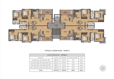 Project Image of 751.0 - 775.0 Sq.ft 2 BHK Apartment for buy in Kartavya Srushti