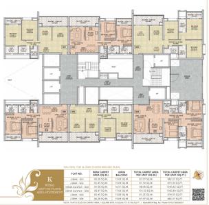 Project Image of 704.5 - 1470.03 Sq.ft 2 BHK Apartment for buy in Sukhwani Empire Square Phase III