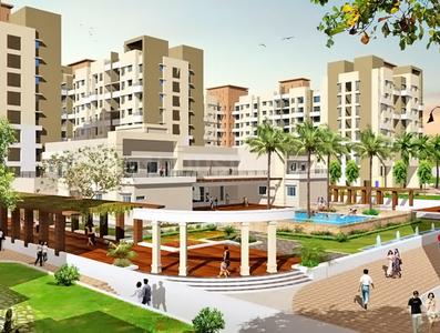 Project Image of 609.0 - 683.0 Sq.ft 2 BHK Apartment for buy in Hubtown Countrywoods Building 3