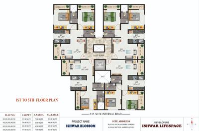 Ishwar Blossom Ishwar Blossom Cluster Plan 1