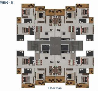 Project Image of 1087.69 - 1450.22 Sq.ft 3 BHK Apartment for buy in Chhattisgarh Wallfort Heights Phase III