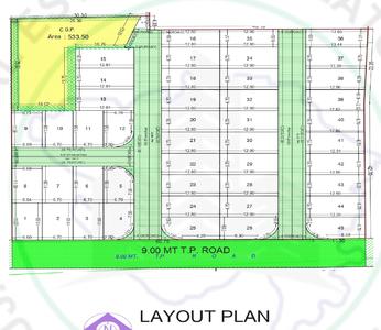 Project Image of 762.62 - 960.46 Sq.ft Residential Plot Plot for buy in Shantivan Bunglows