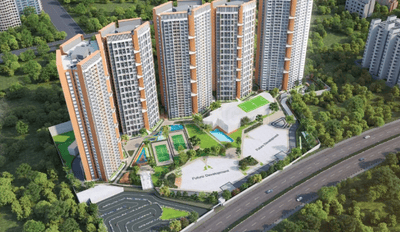 Project Image of 695.13 - 1155.18 Sq.ft 2 BHK Apartment for buy in Geras Joy on the Tree Tops Project B