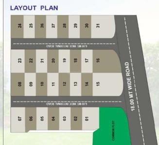 Jinvar Shraddha Park Layout Plan 1